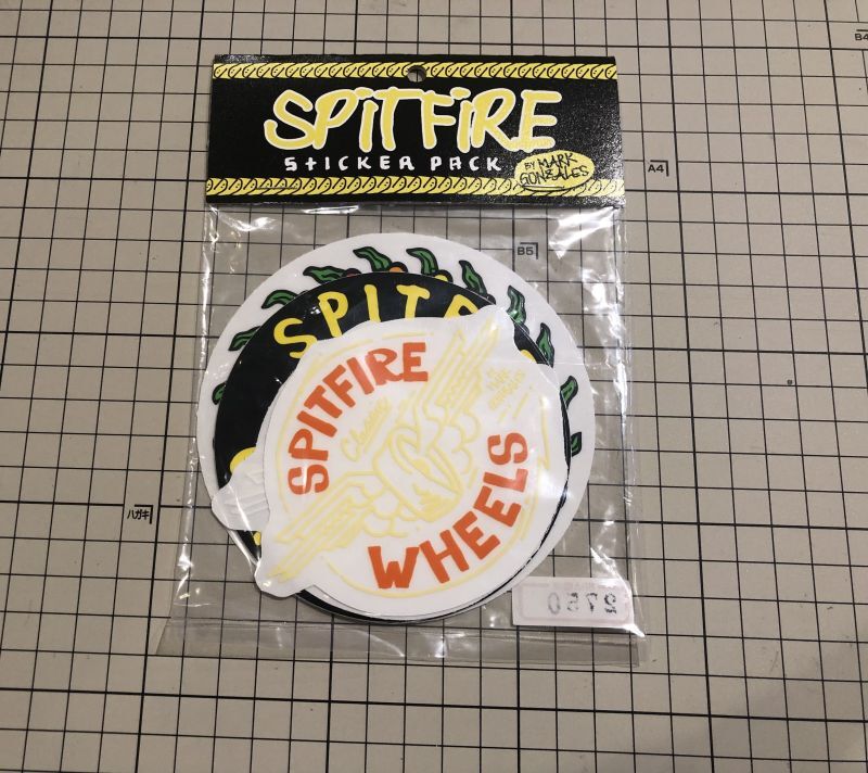 SPITFIRE STICKER PACK by MARK GONZALES