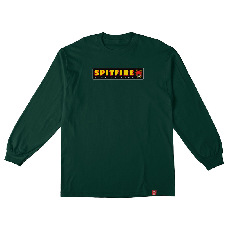 SPITFIRE LTB LONG SLEEVE TEE（Forest Green）