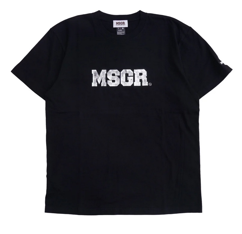 MSGR Tシャツ / SILVER WASHER FOIL LOGO TEE