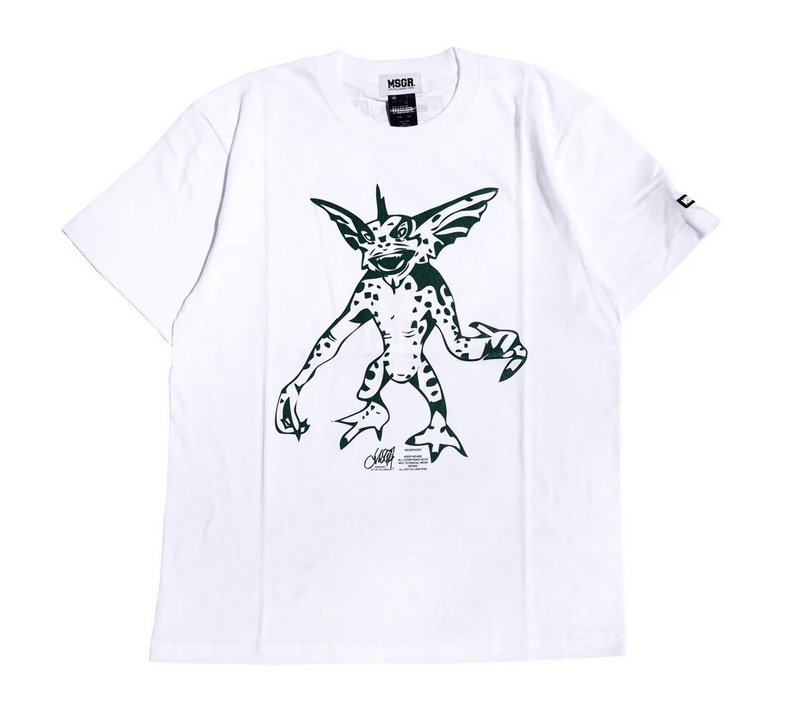 MSGR Tシャツ / GREMLINS TEE（WHITE×DK-GREEN）