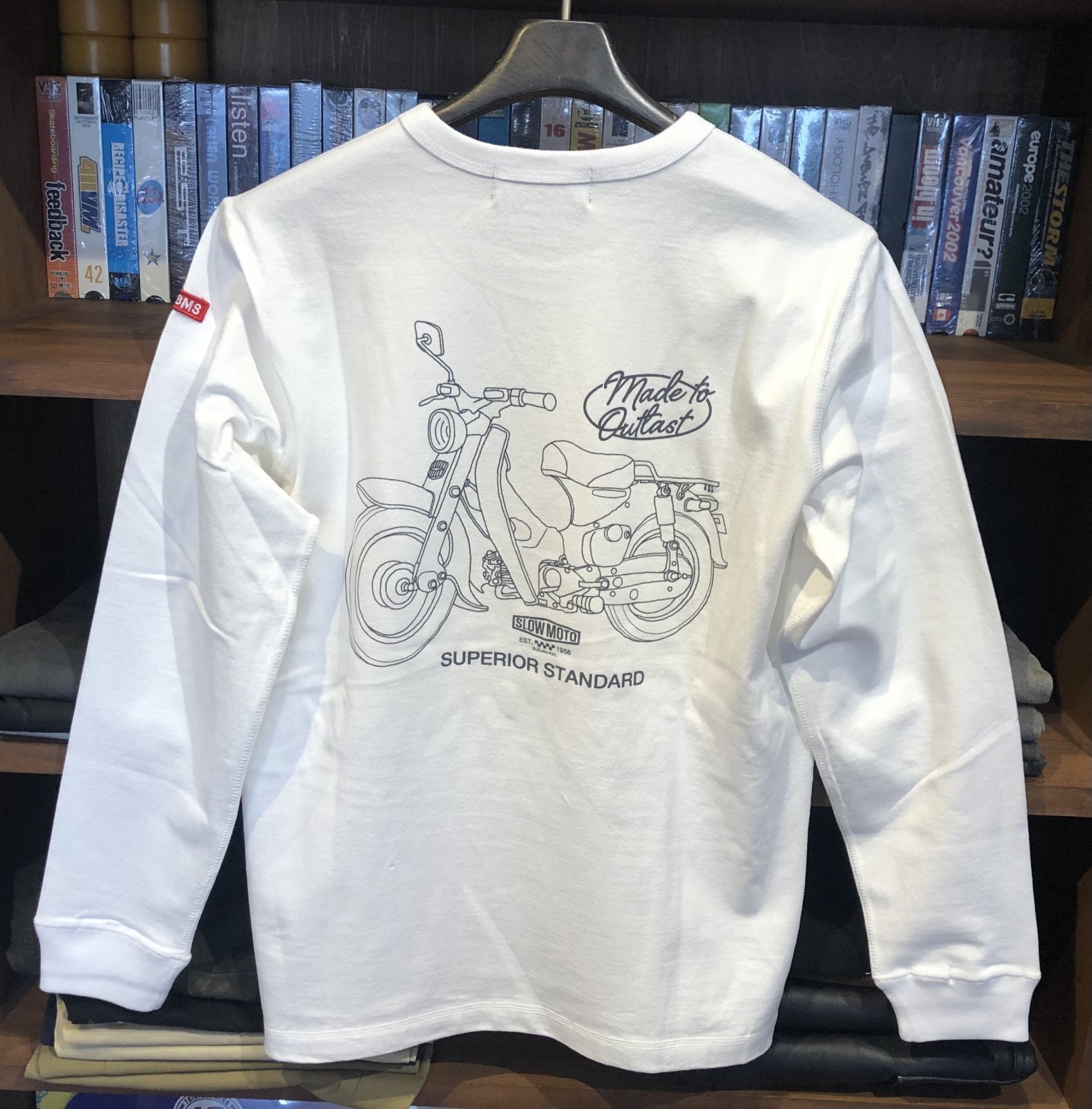 SBMS HEAVY JERSEY L/S CREW-NECK 